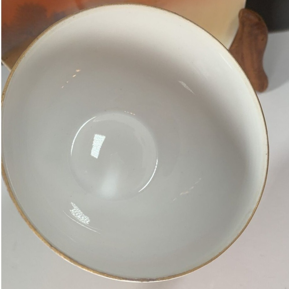 Meito China Hand Painted Sunset Landscape Tea Cup & Saucer Set Asian Art Japan - Picture 6 of 8